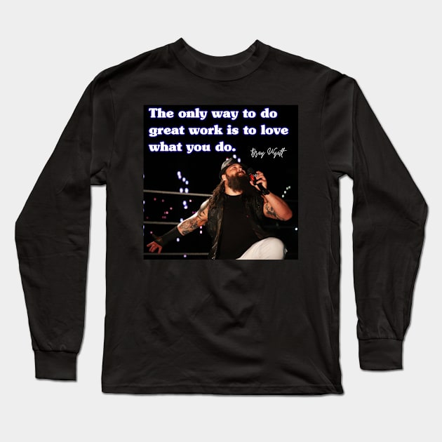 Bray Wyatt Long Sleeve T-Shirt by Light Up Glow 